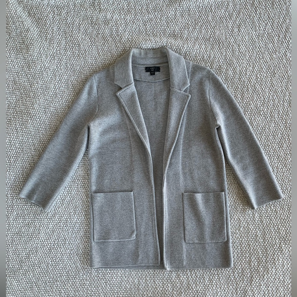 Jcrew Sweater Blazer